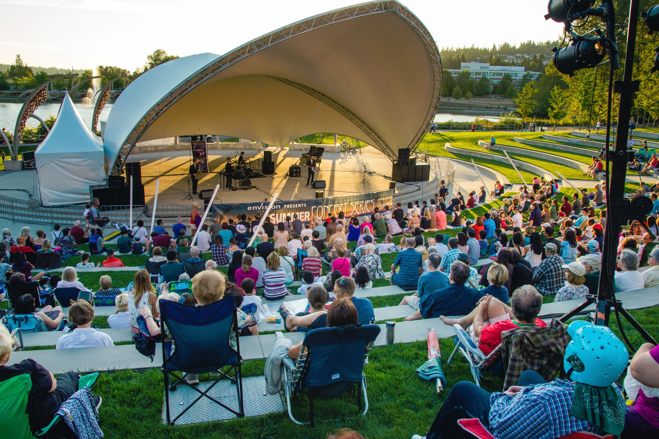 The Summer Concert Series at the Plaza